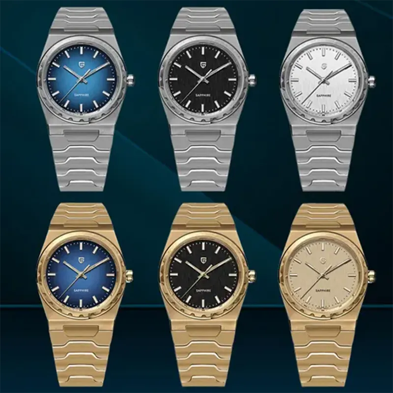 Pagani Design Super Thin Rose Gold-tone Men's Watch- PD-YS020